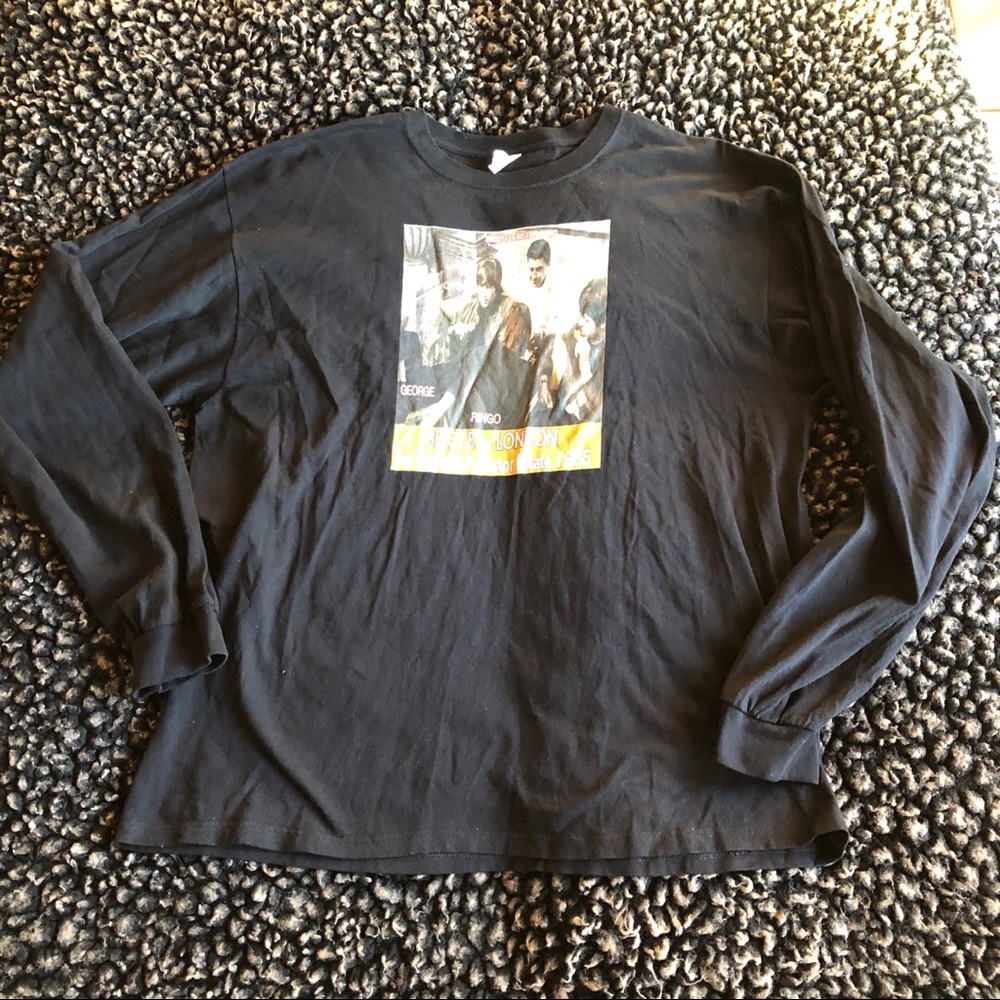 Beatles London long sleeve band t-shirt 2XL